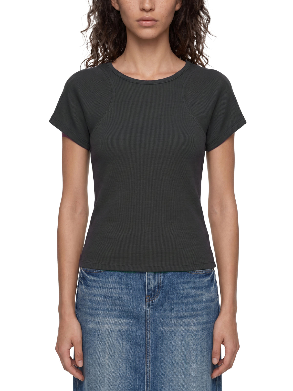 Slim Fit Paneling T-Shirt