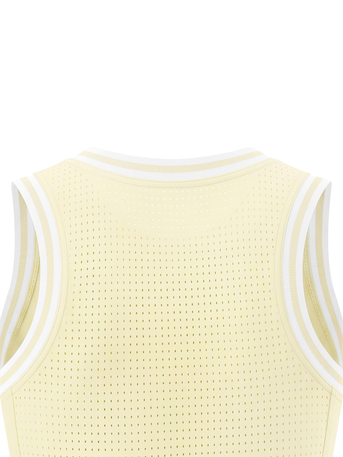 Light Yellow with White detail