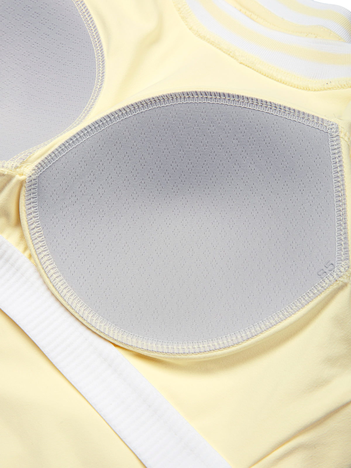 Light Yellow with White detail