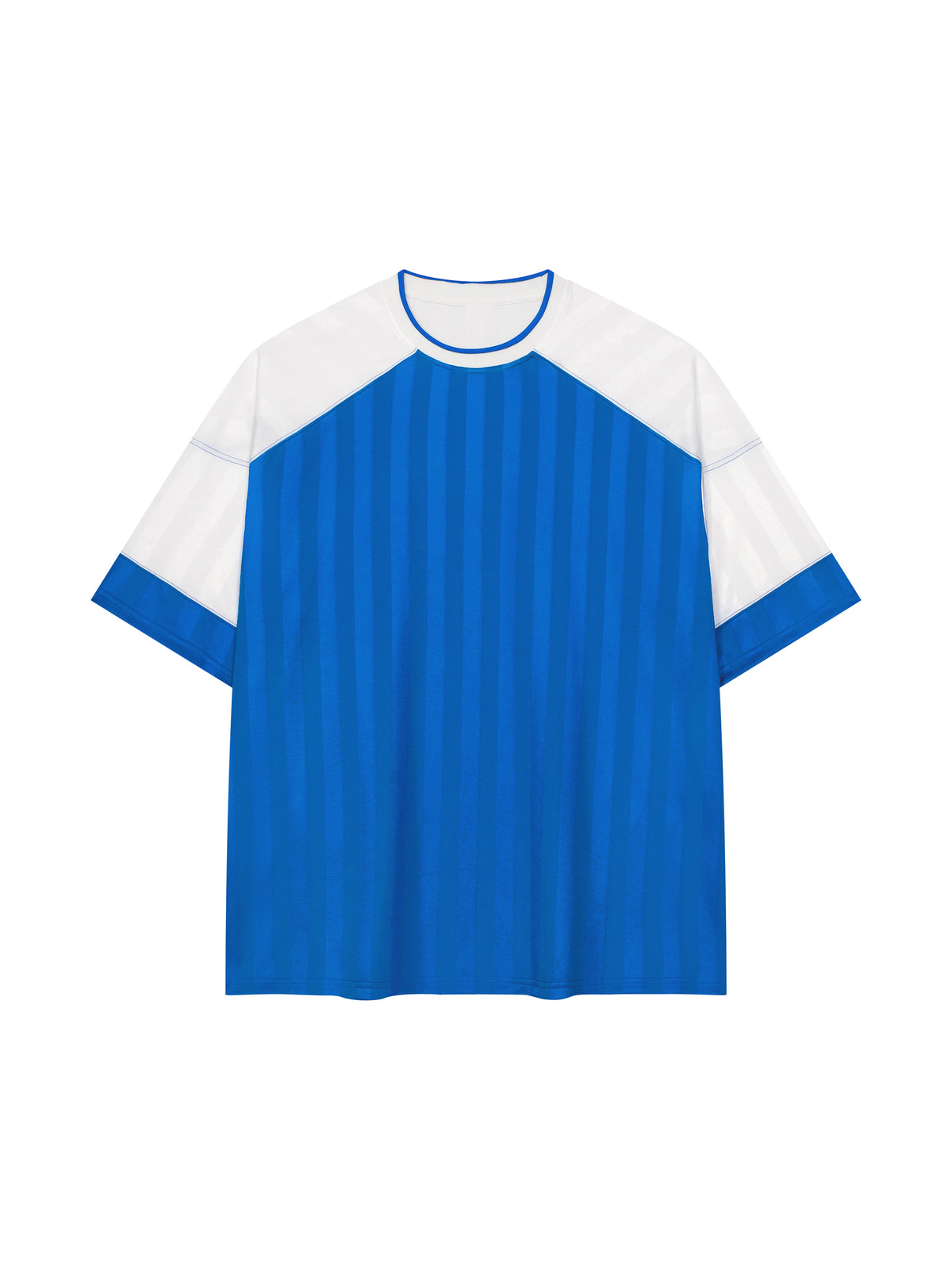 Blue with White
