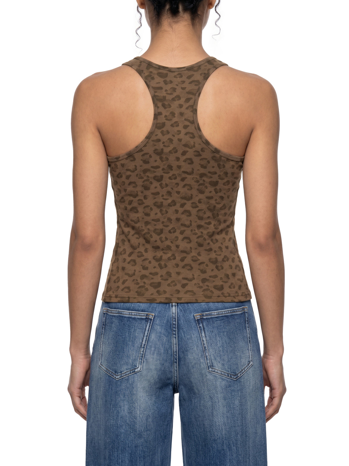 Leopard Brown model women