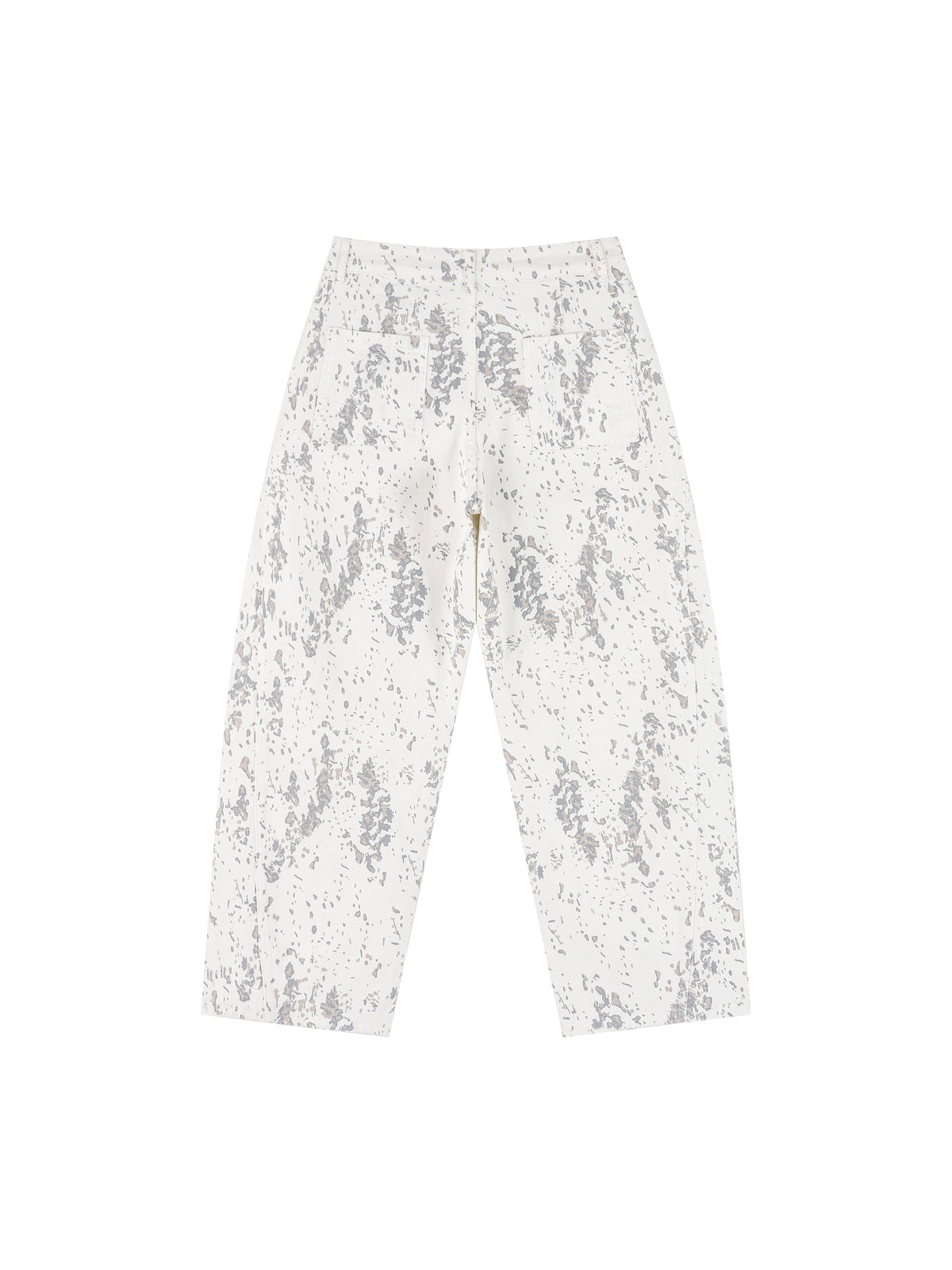 Leopard White back
