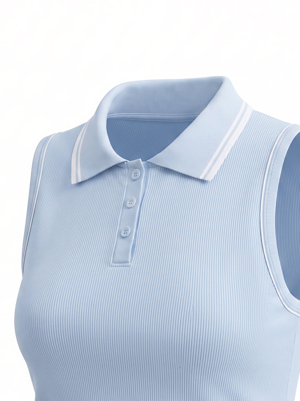 Blue with White detail