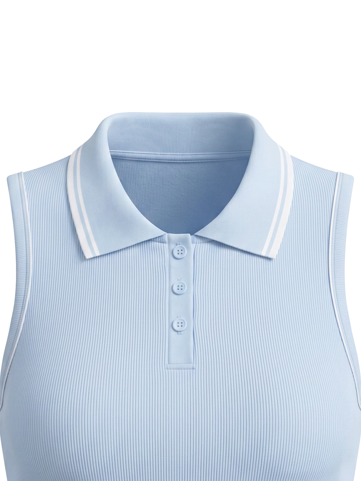 Blue with White detail