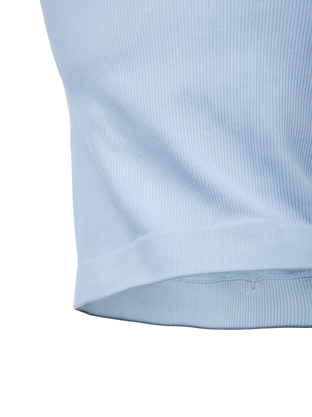 Blue with White