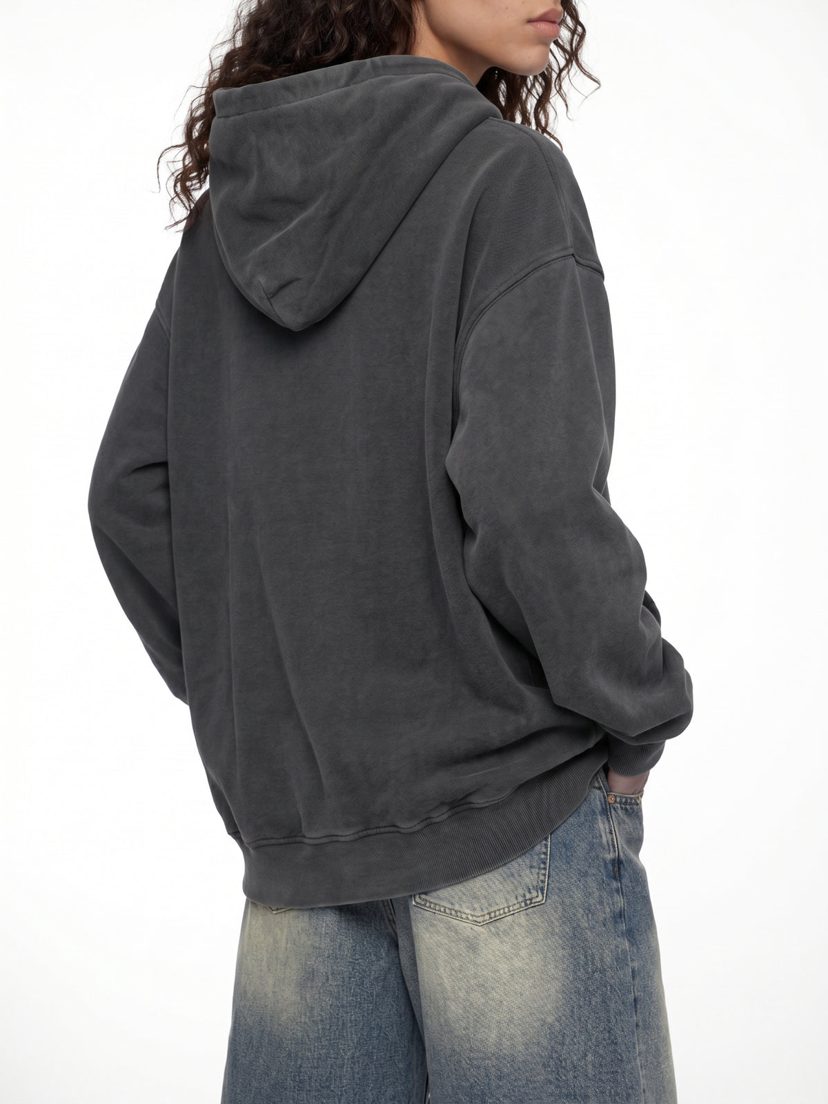 Snow Wash Fleece Hoodie