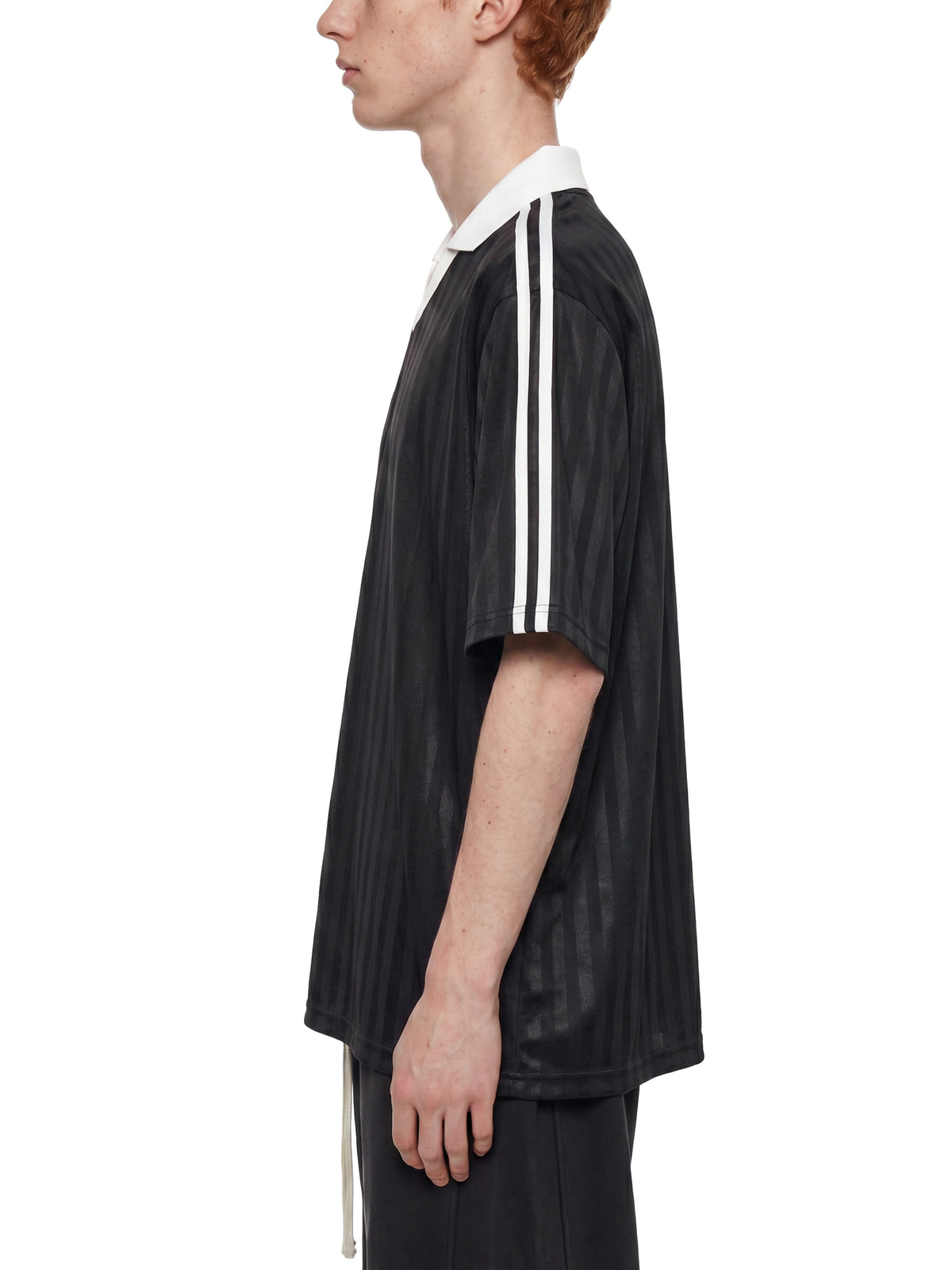 Black with White model men