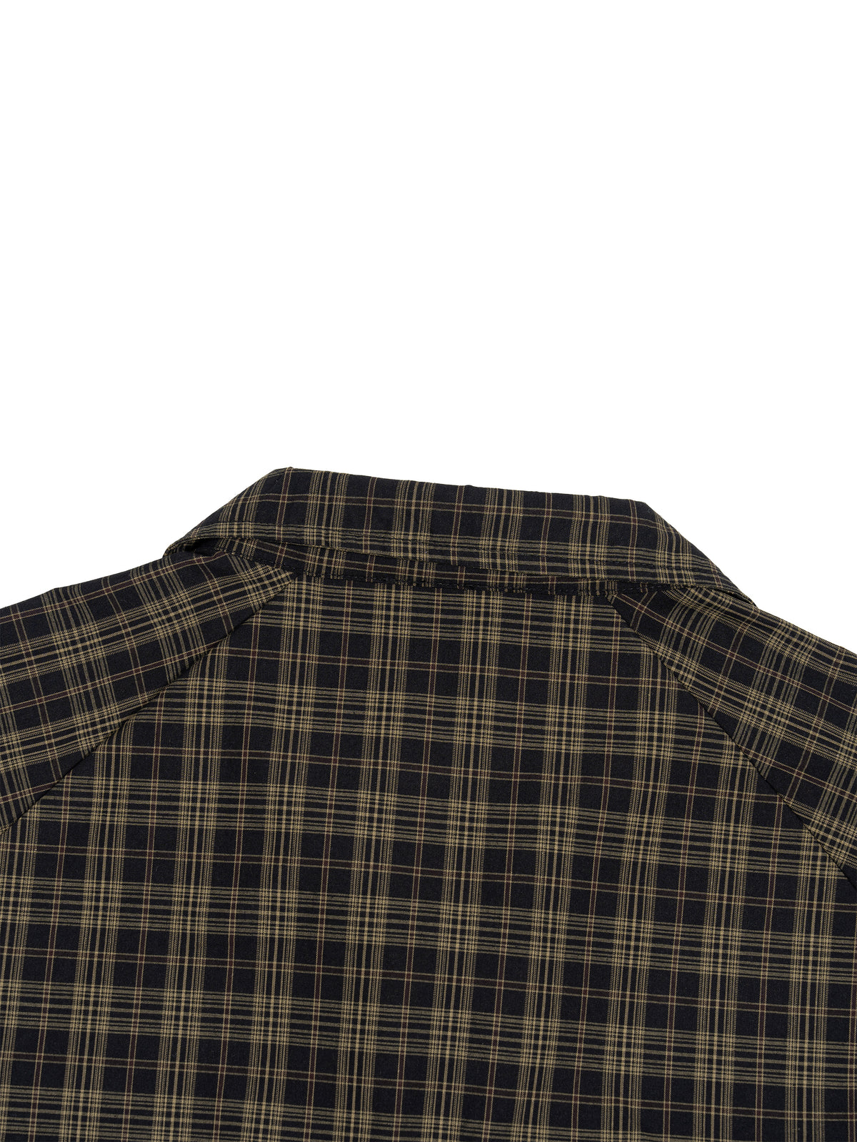 Black Plaid detail