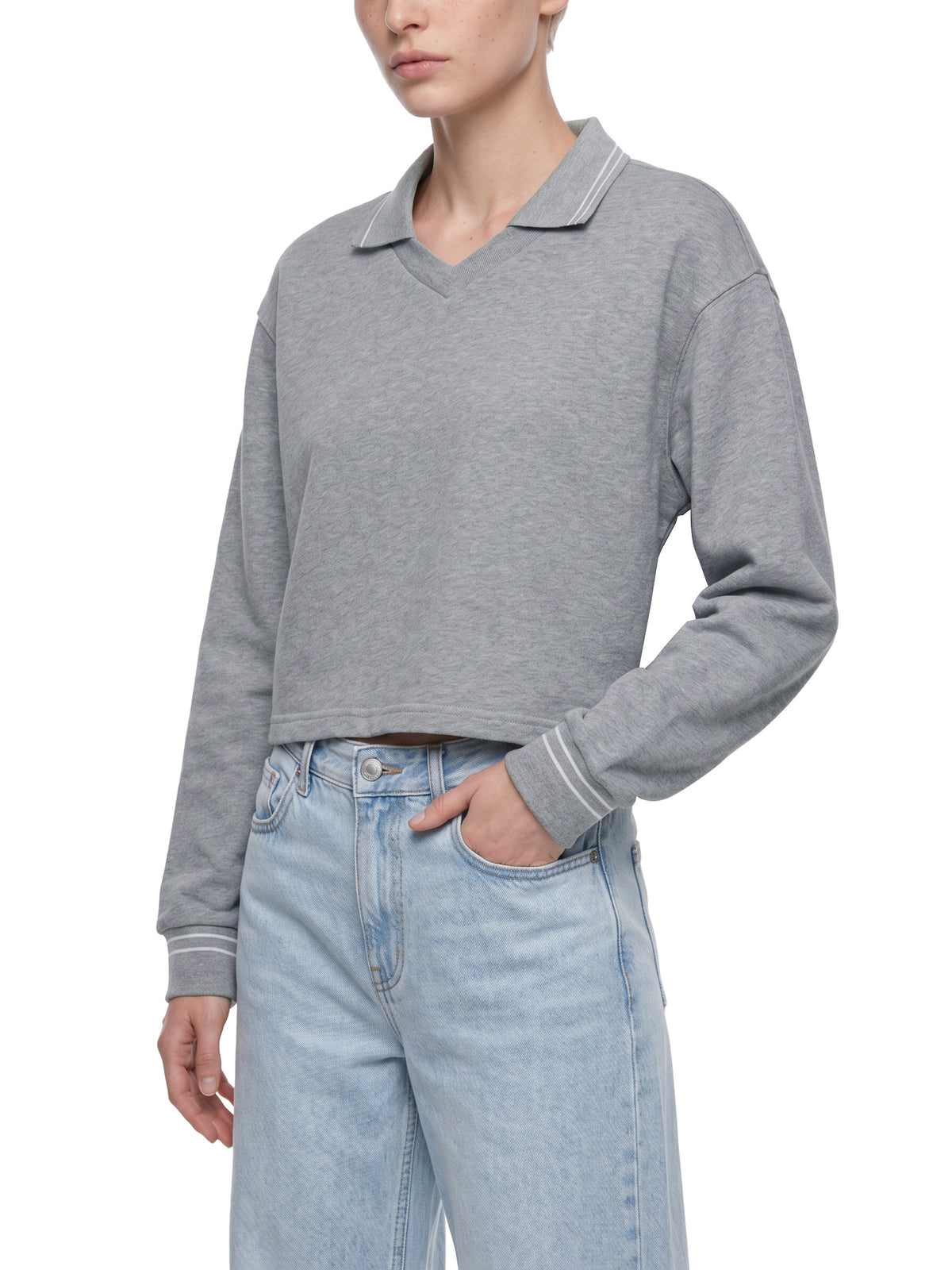Flower Gray model women