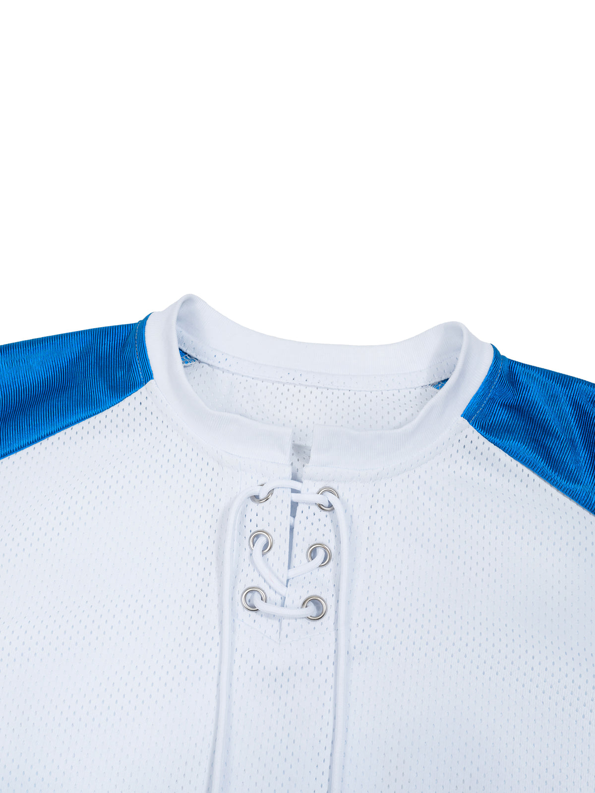 White with Blue detail