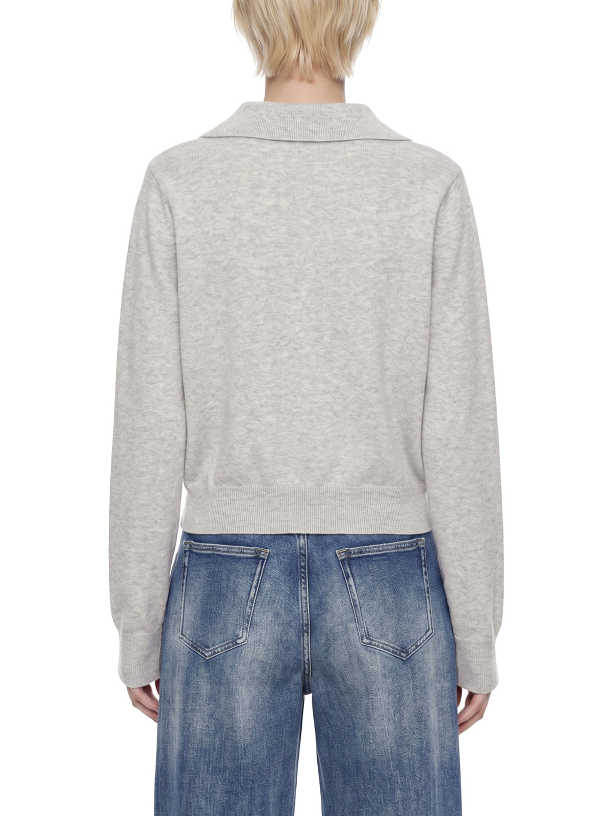 Oat Gray model women
