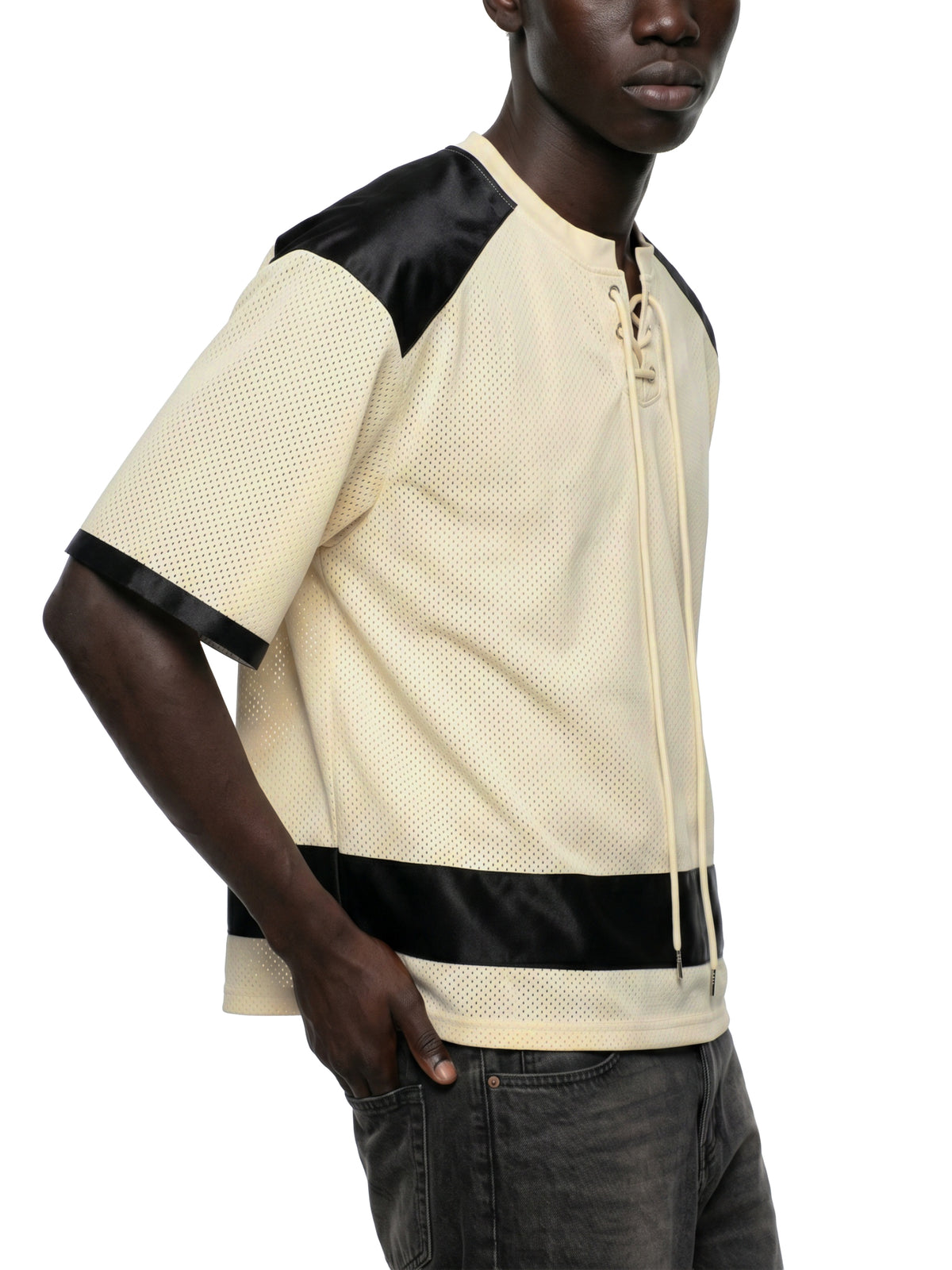Apricot with Black model men