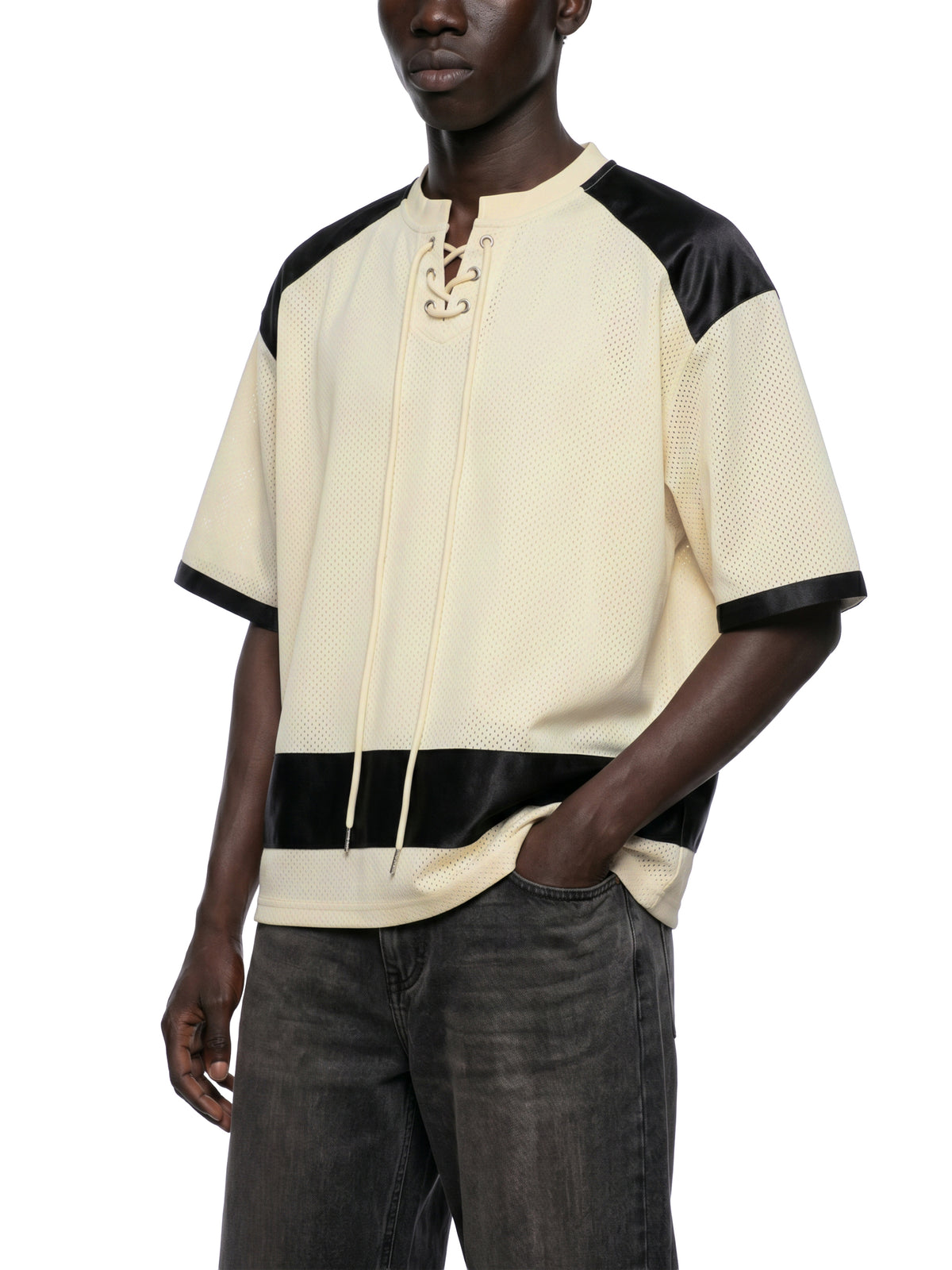 Apricot with Black model men
