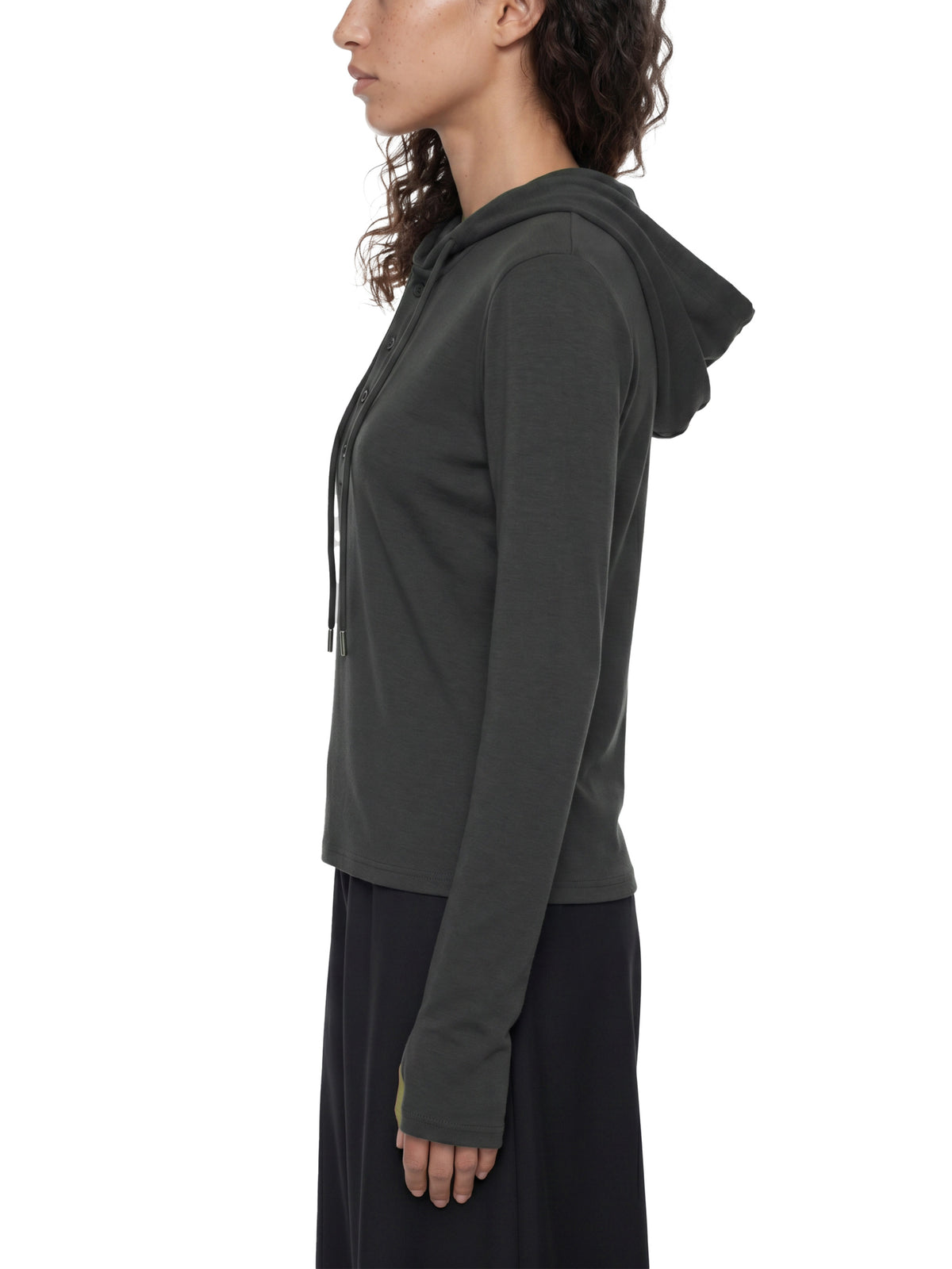 Slim Half-Button T-Shirt
