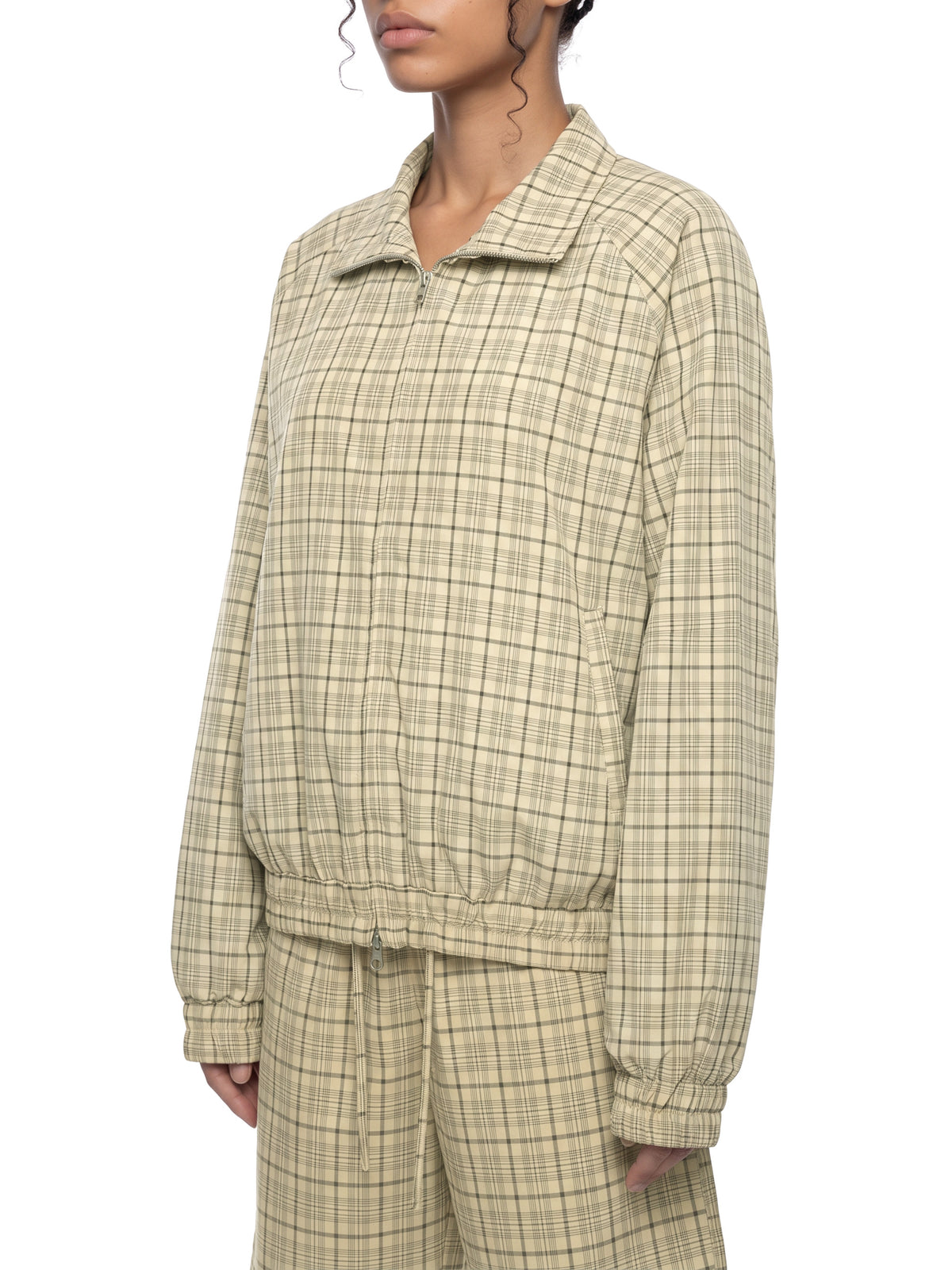 Apricot Plaid model women