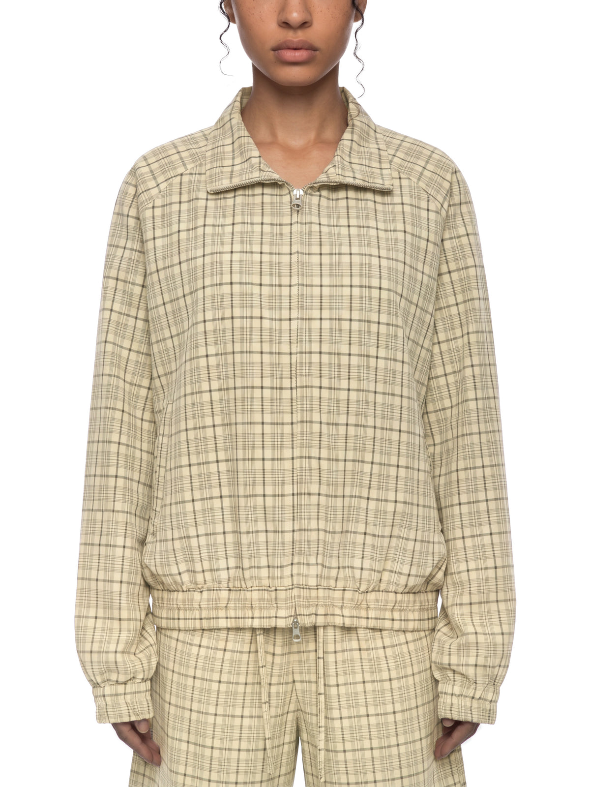 Apricot Plaid model women