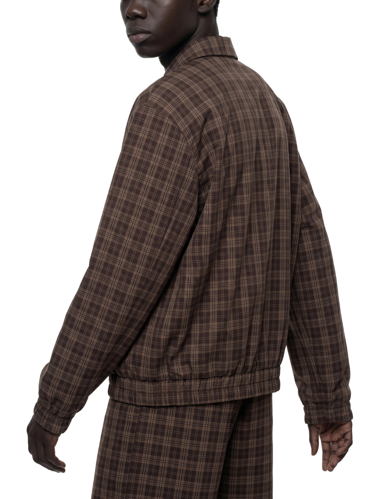 Red Plaid model men