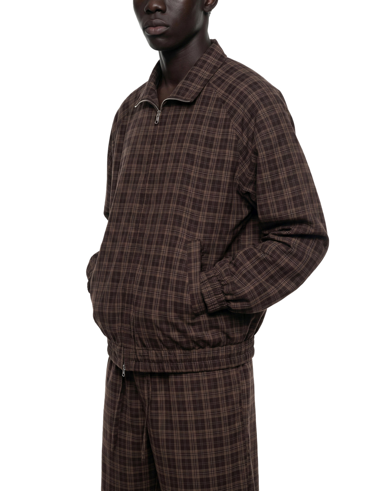 Red Plaid model men