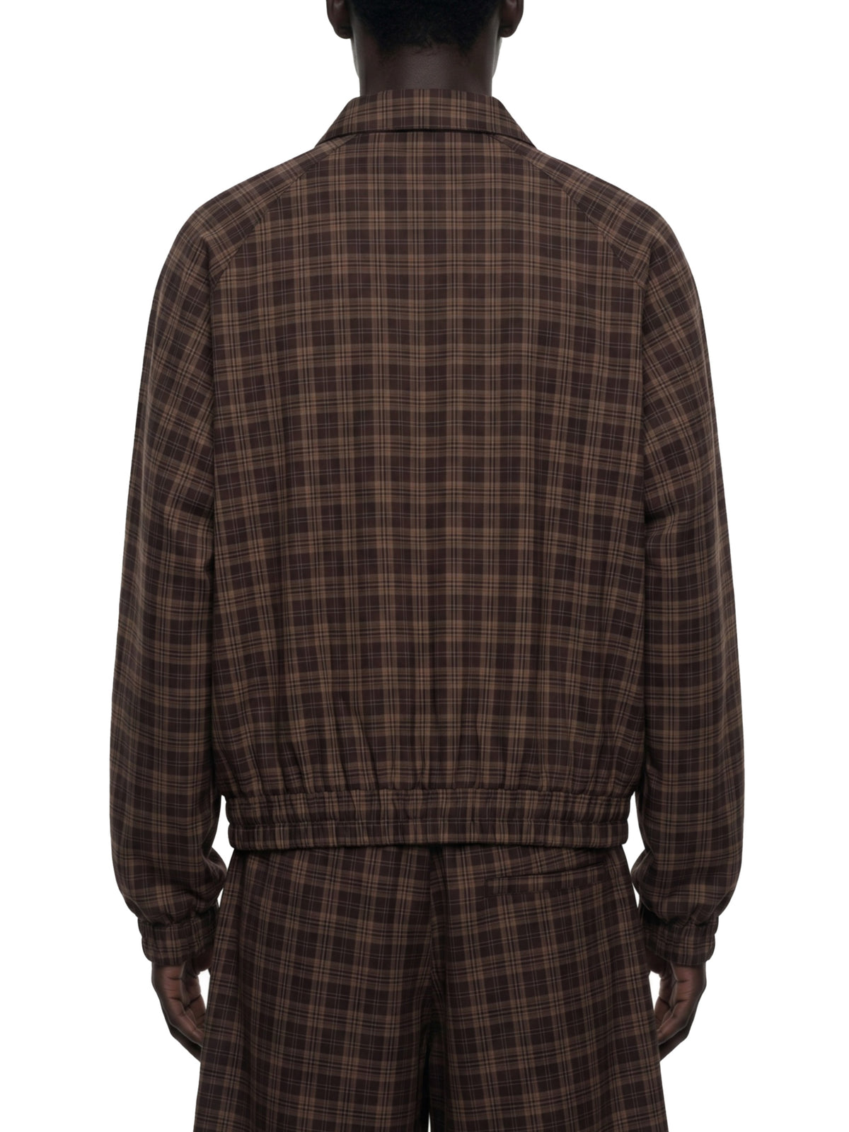 Red Plaid model men