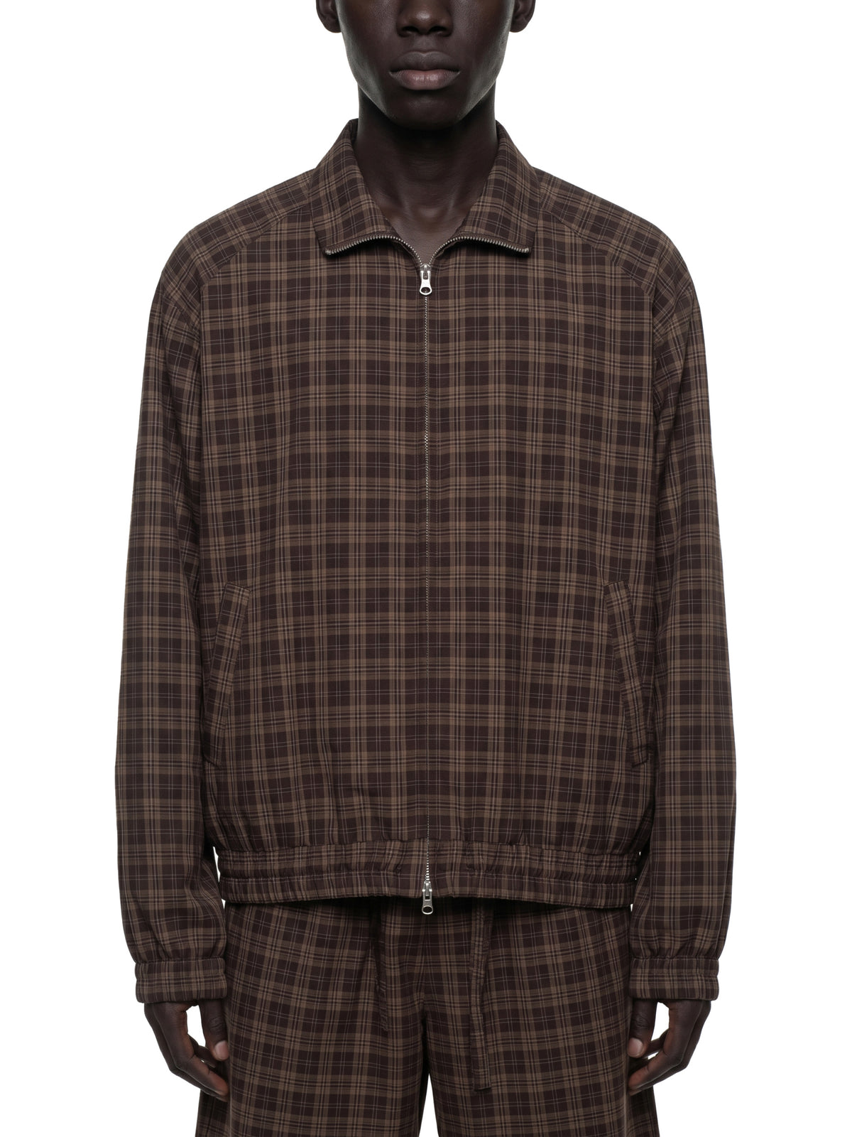 Red Plaid model men