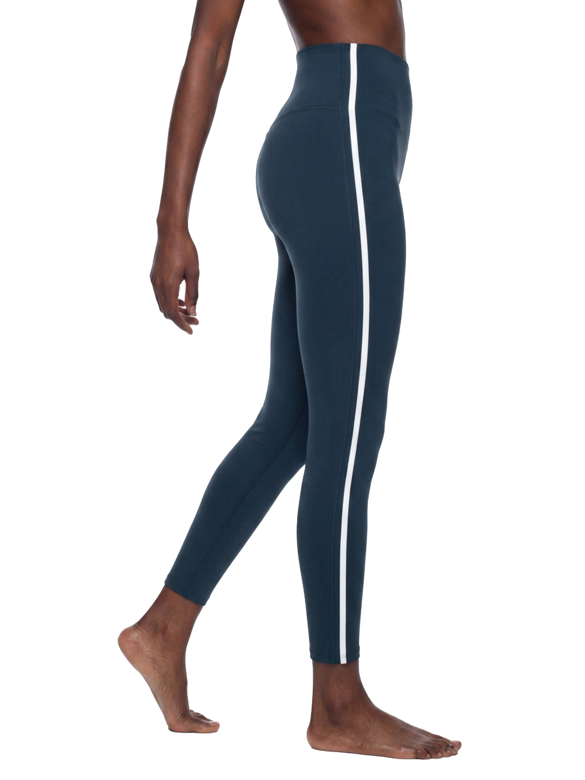 Navy Blue with White model women
