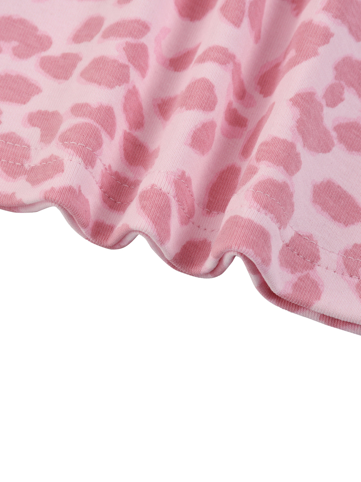 Leopard Rose Pink detail