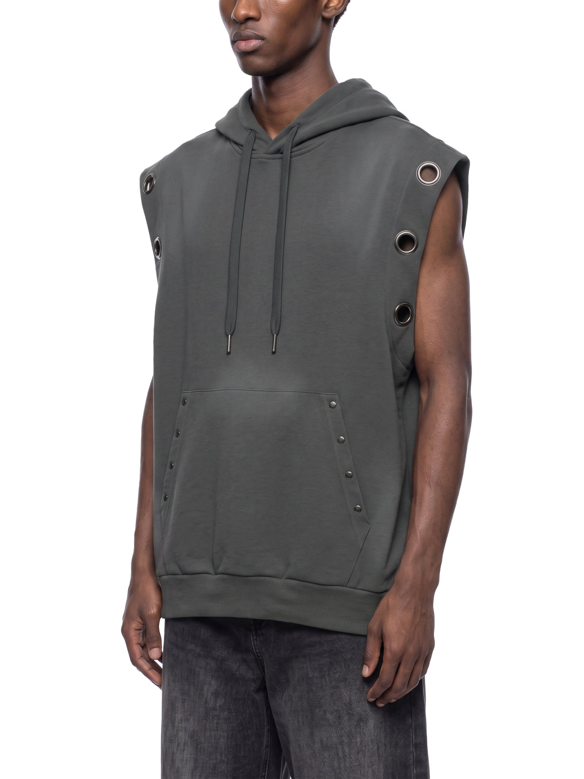 Sun Fade Sleeveless Hoodie
