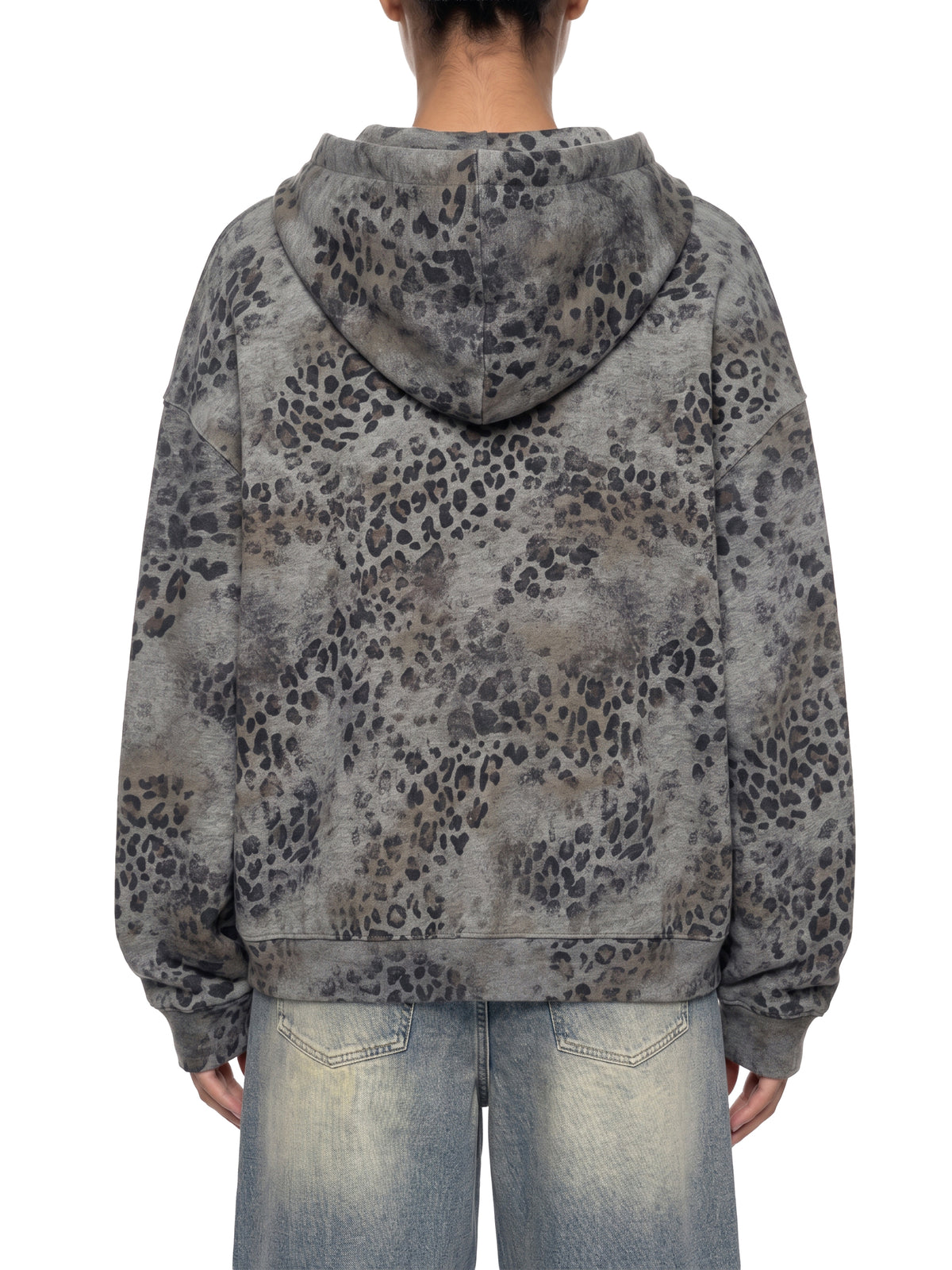 Leopard Dark Gray model women