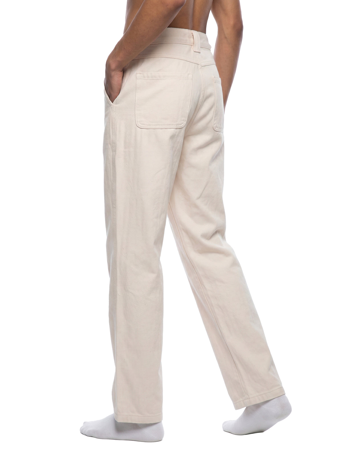Classic Straight Leg Cotton Jeans