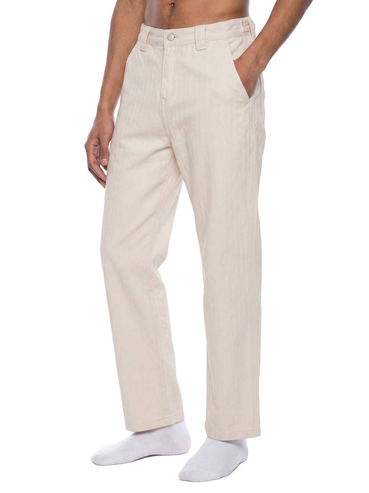 Classic Straight Leg Cotton Jeans