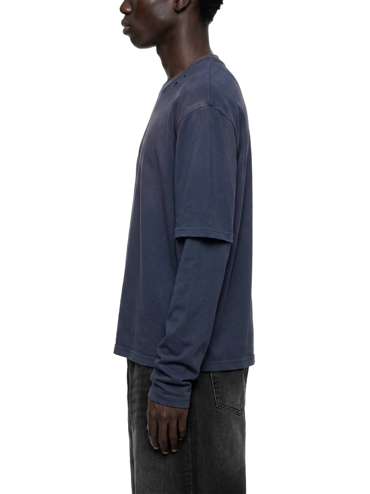 Navy Blue model men
