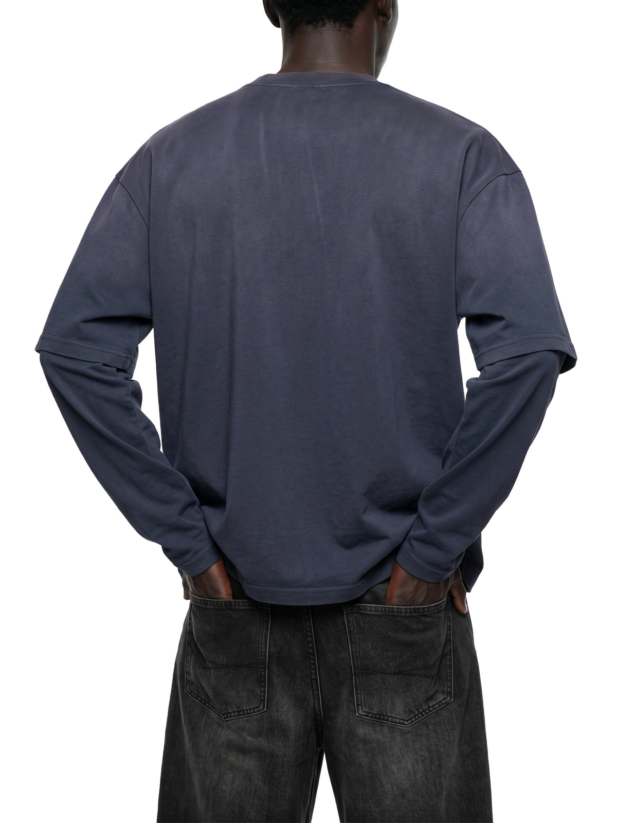 Navy Blue model men