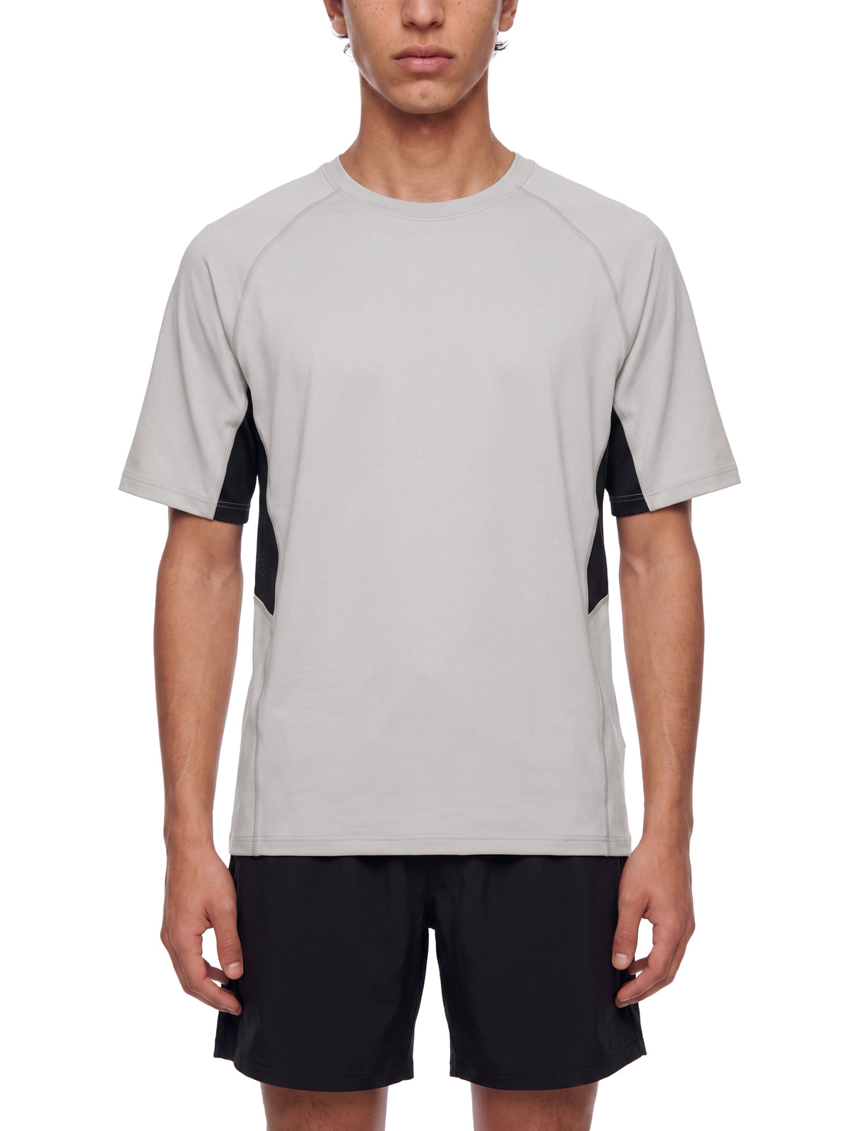Lightweight Color Block Raglan T-Shirt