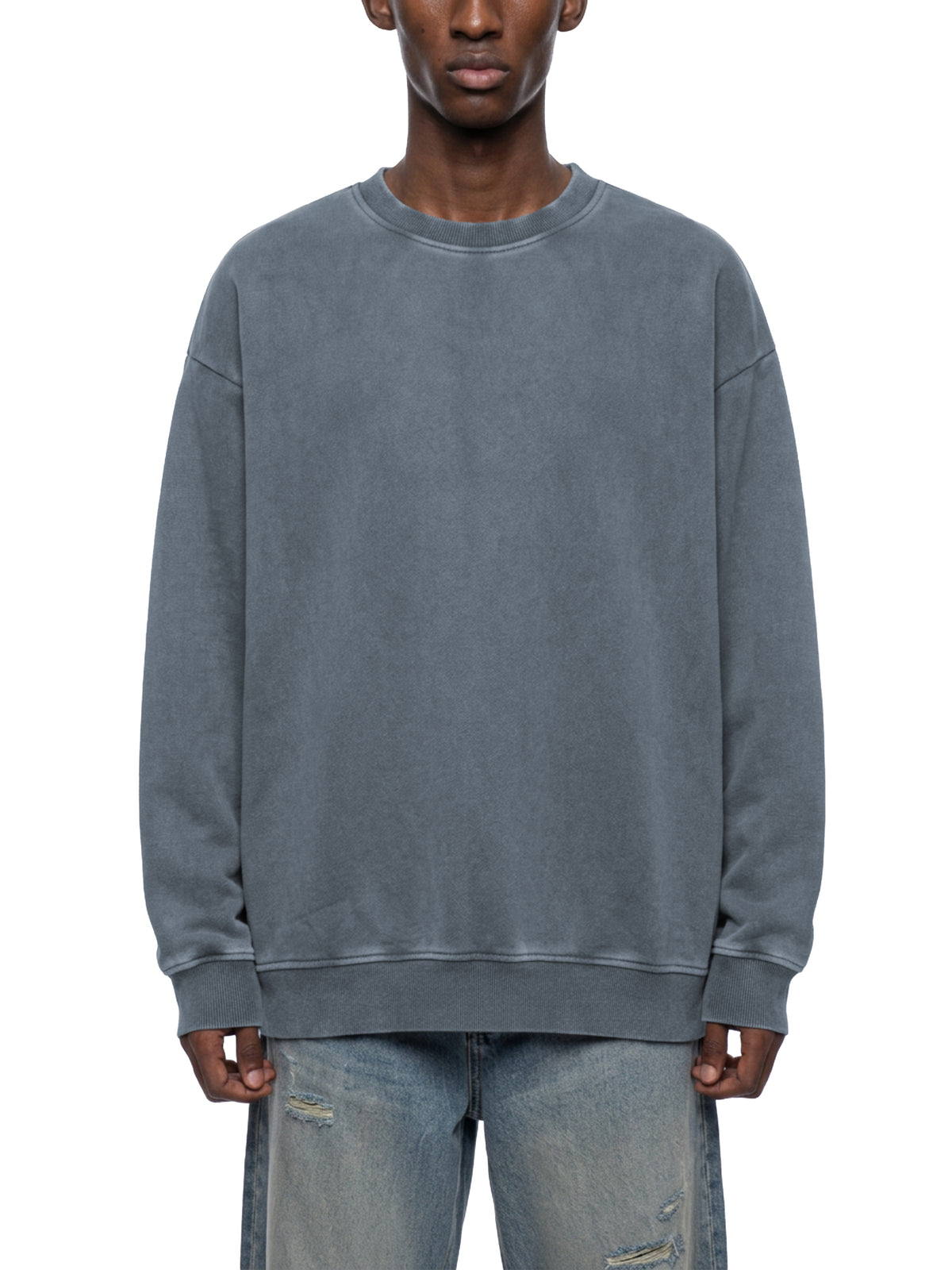 Washed Blue model men