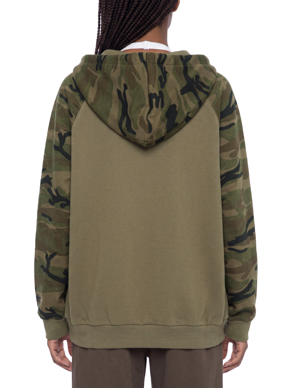 Army Green with Green Camo model women
