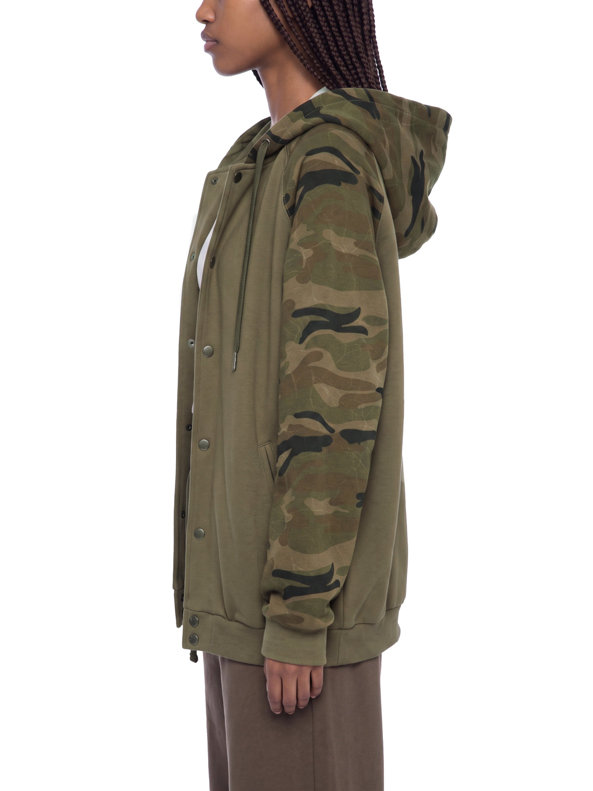 Army Green with Green Camo model women