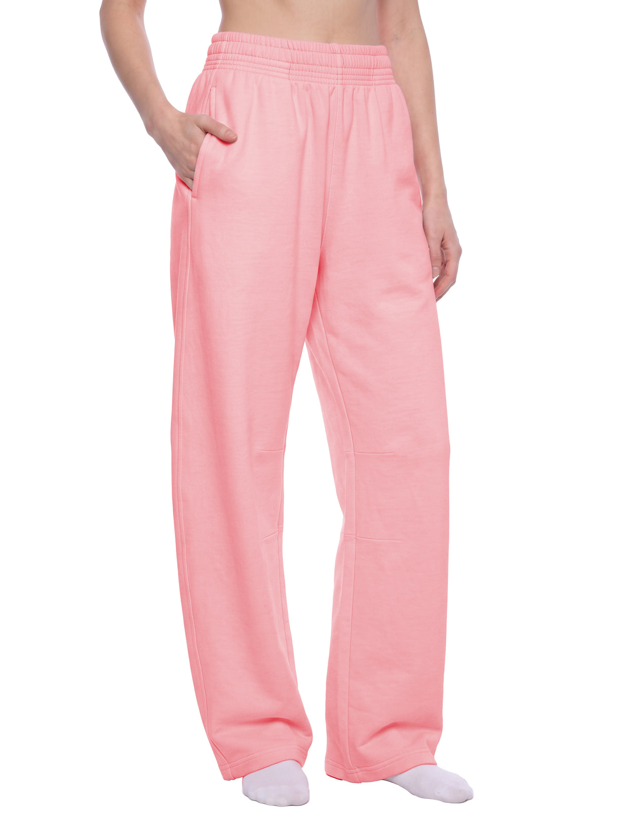 Pleated Vintage Wash Barrel Sweatpants
