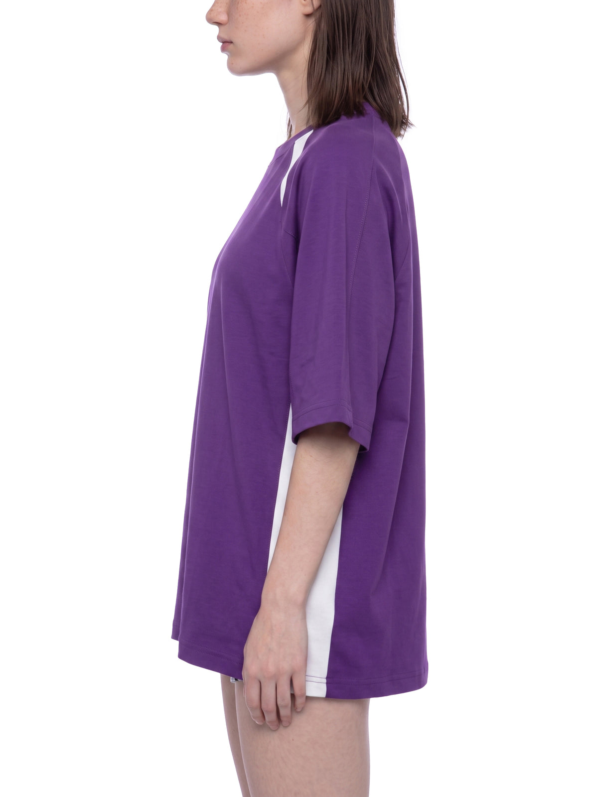Contrast Panel Raglan T-Shirt