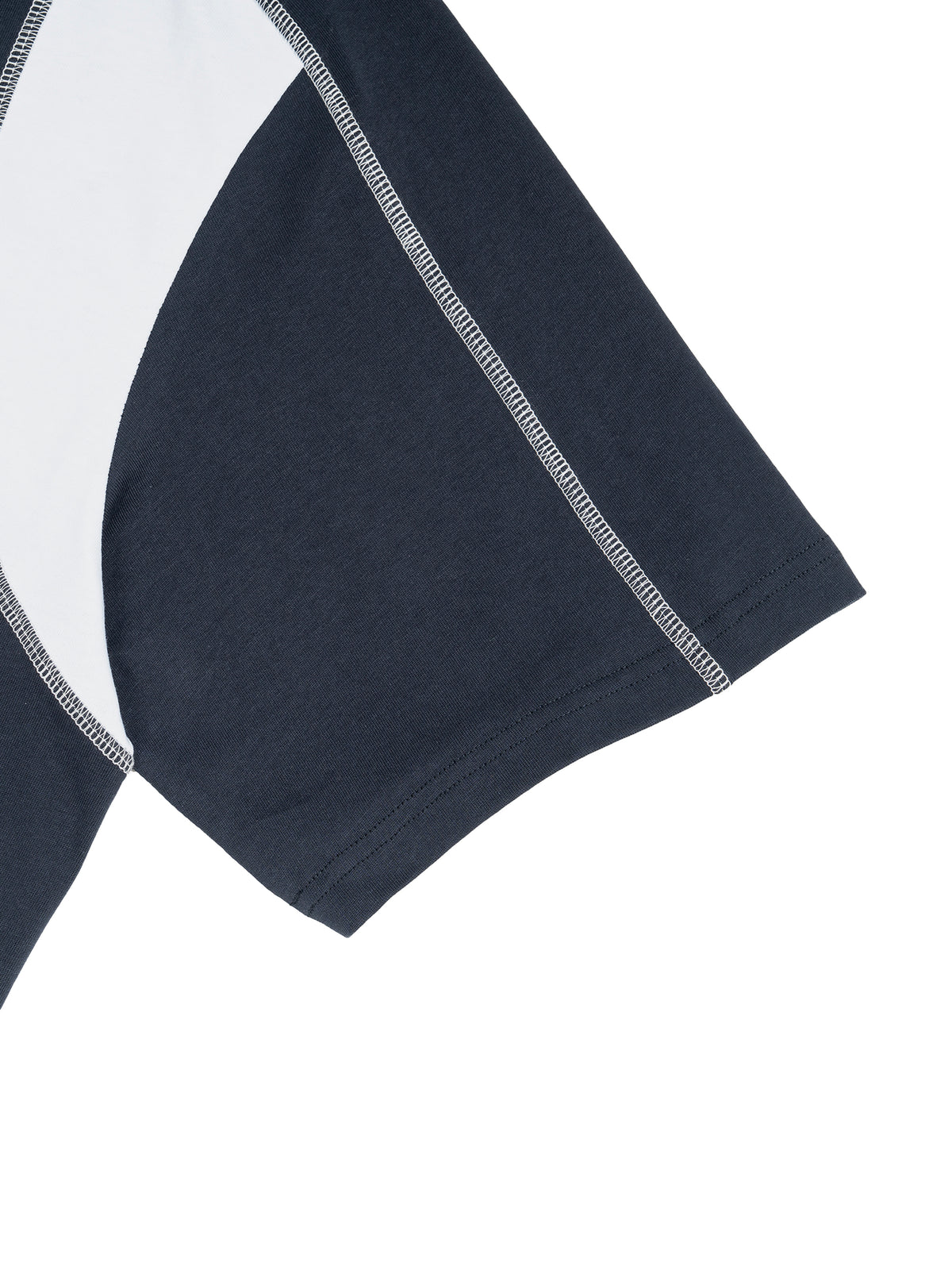 Navy Blue with White detail