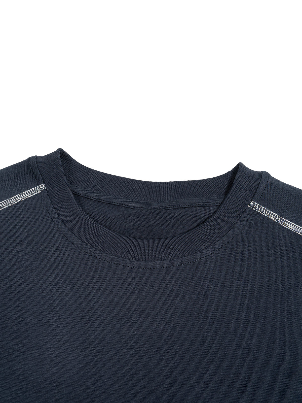 Navy Blue with White detail