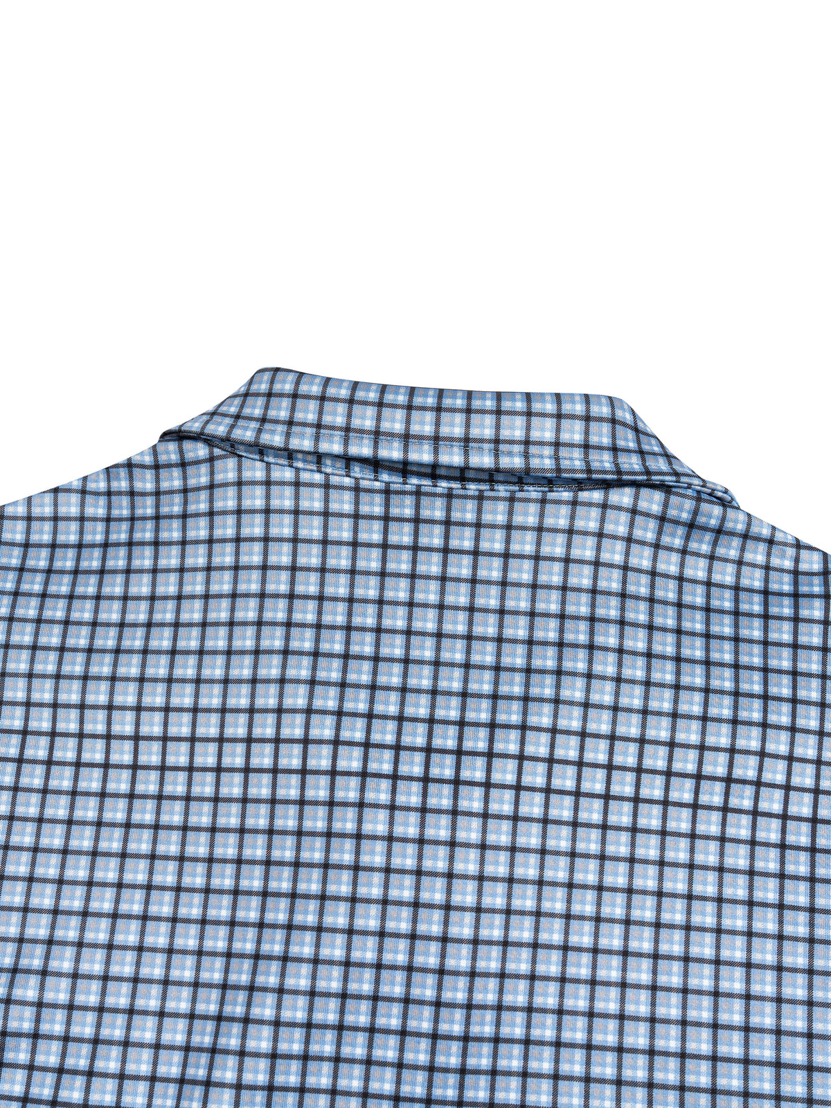 Sky Blue Plaid detail