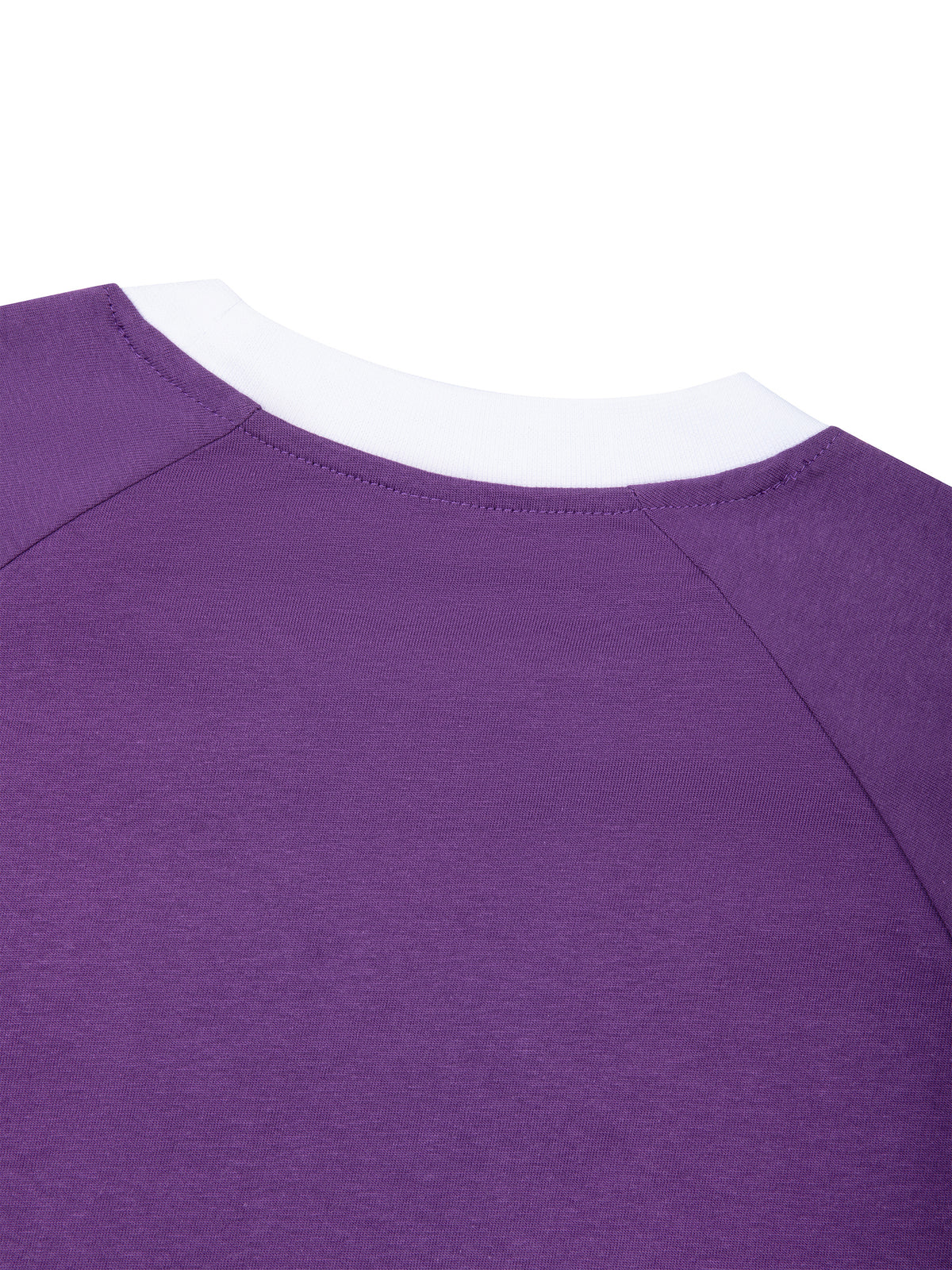 Purple with White detail