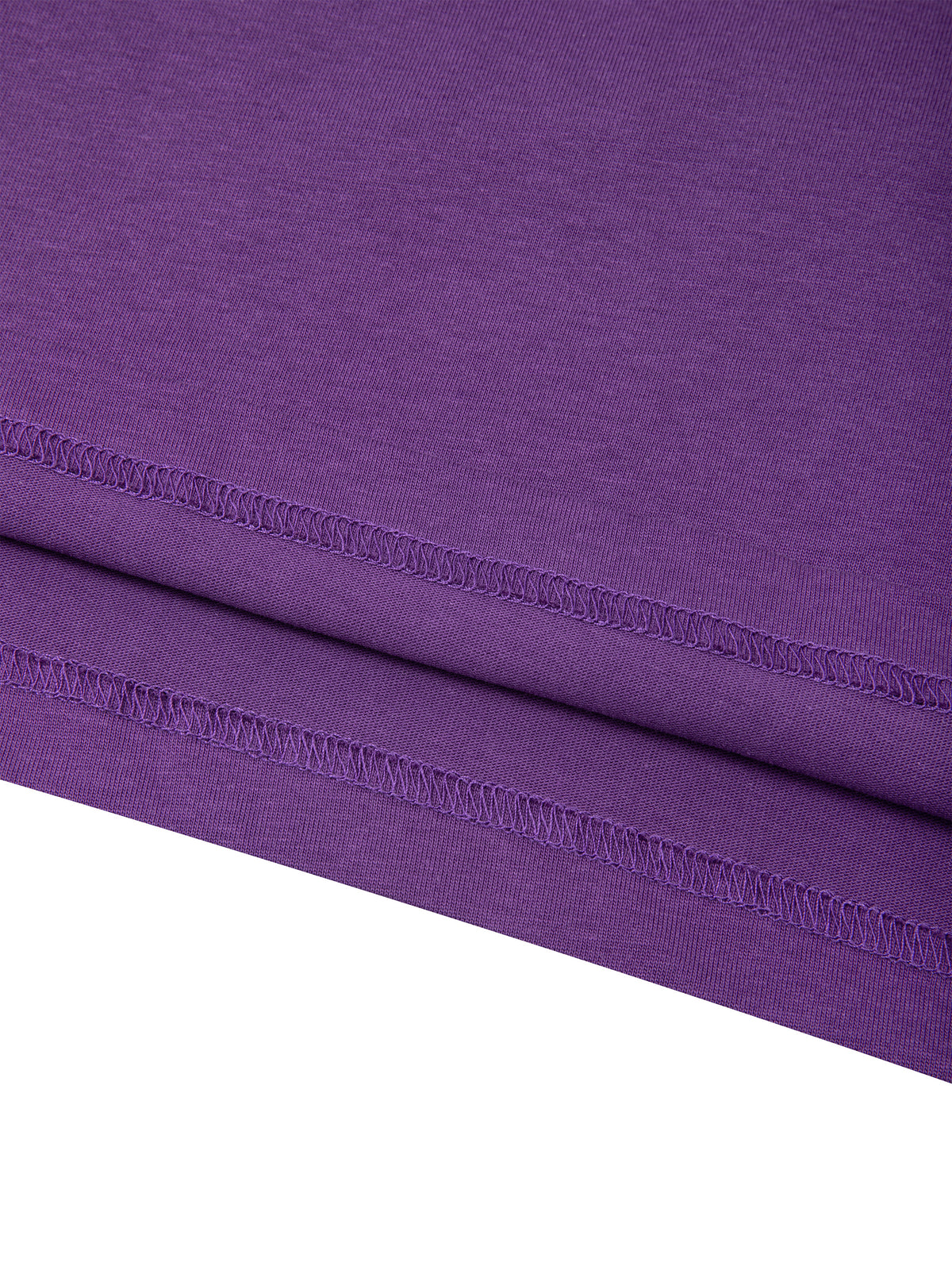 Purple with White detail