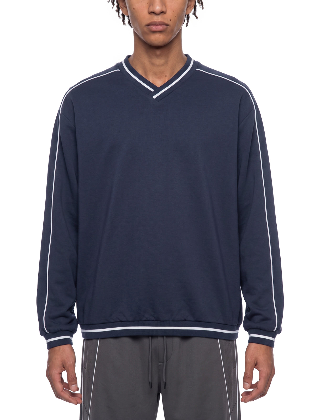 Navy Blue model men