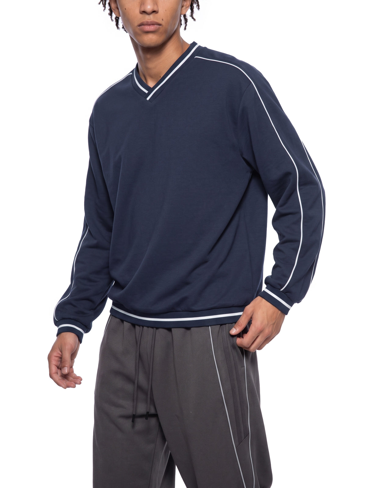 Navy Blue model men
