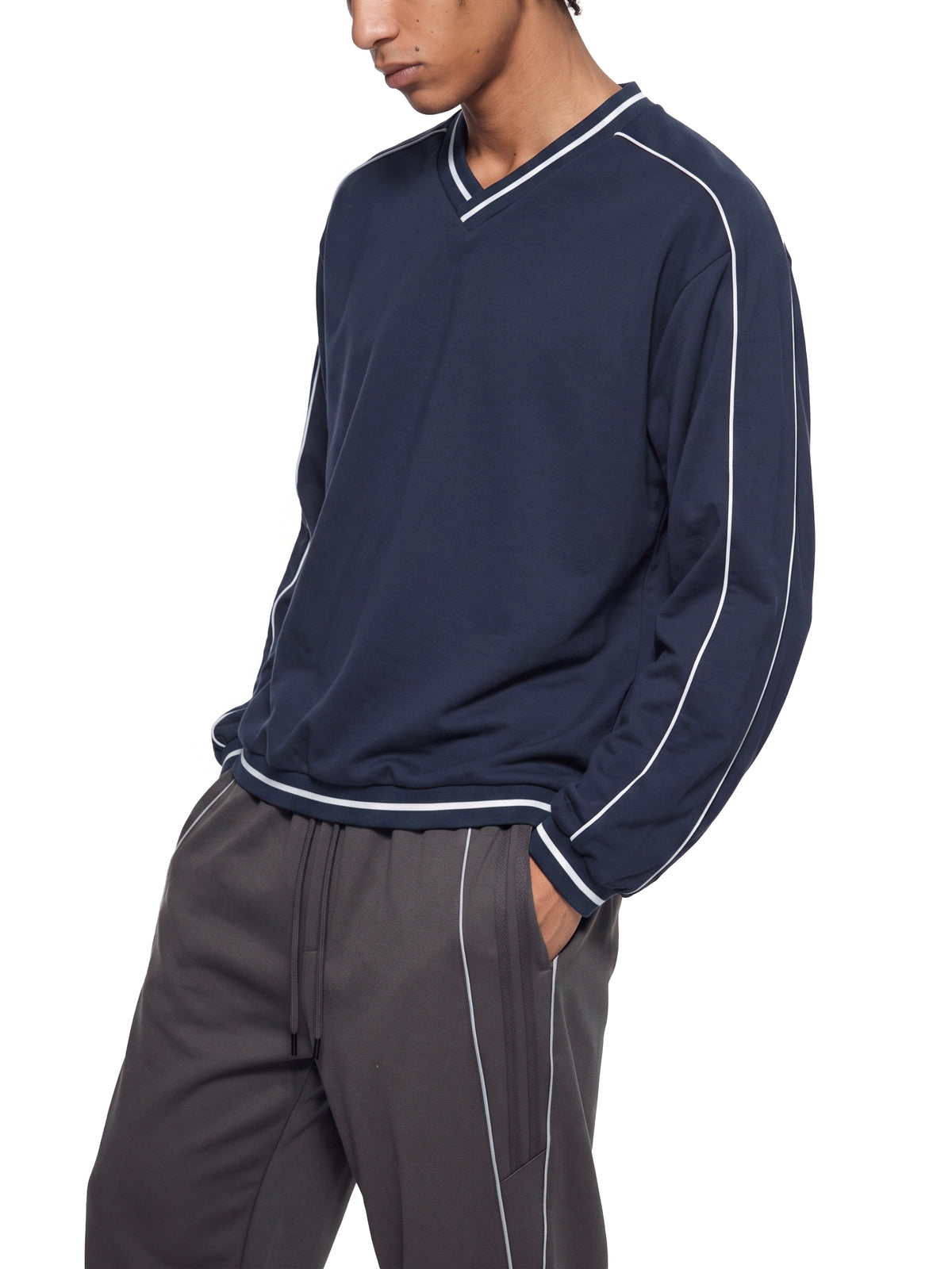 Navy Blue model men