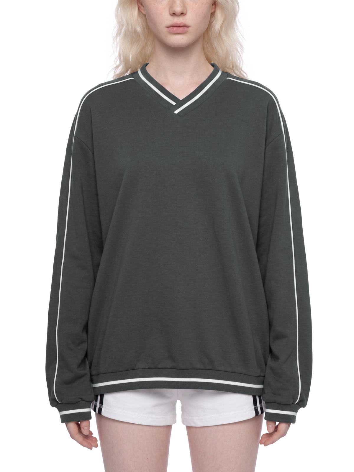 Dark Gray model women