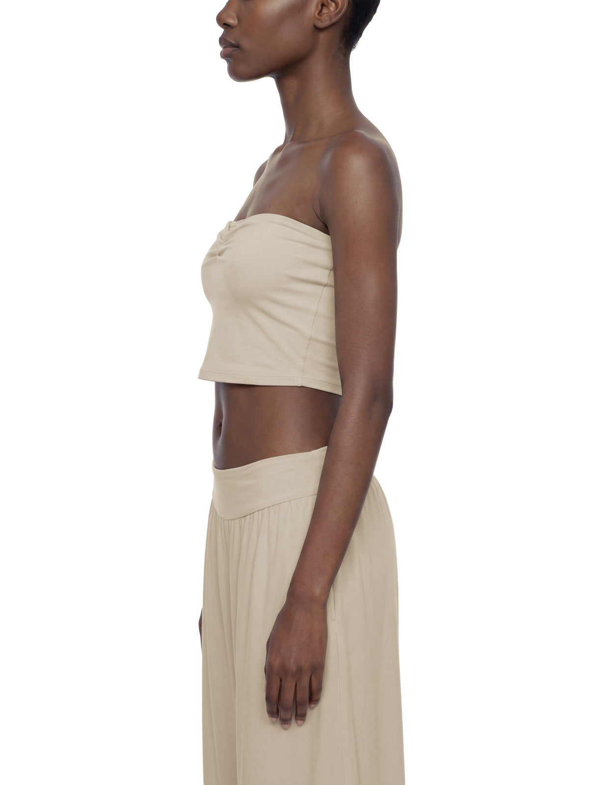 Pale Khaki model women