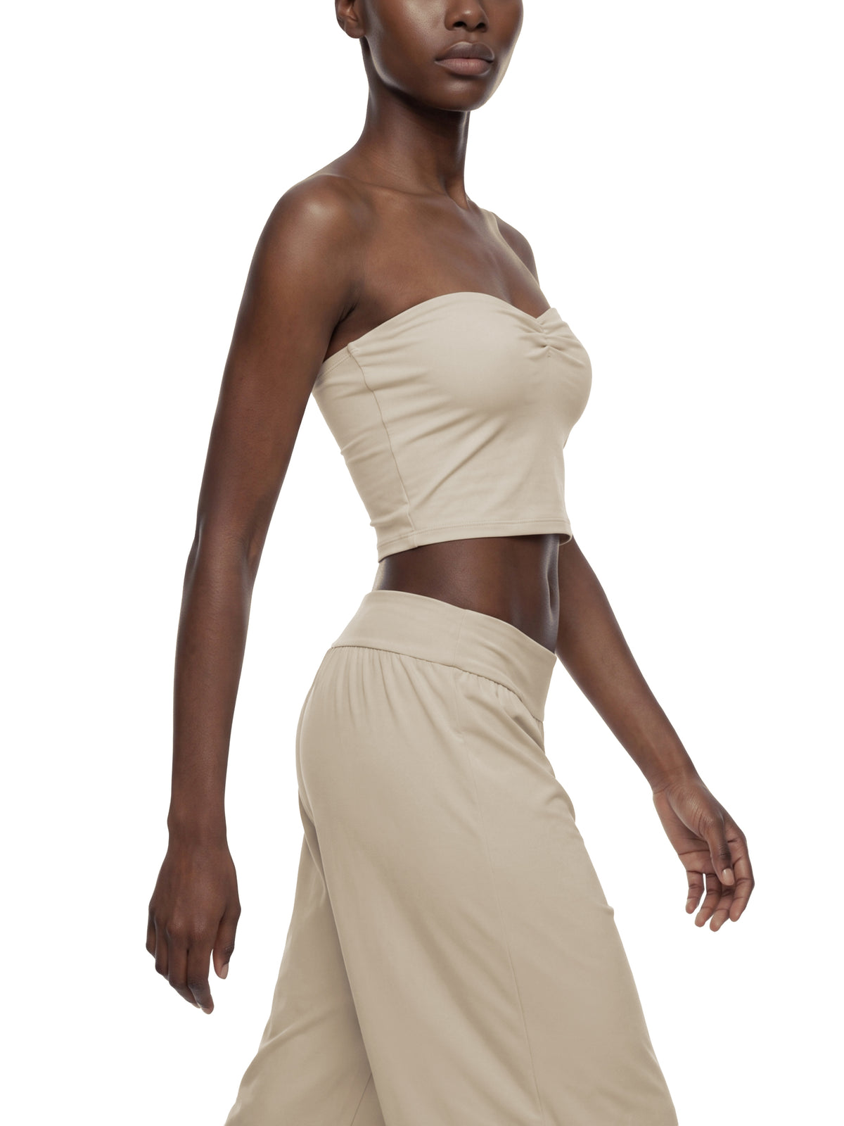 Pale Khaki model women