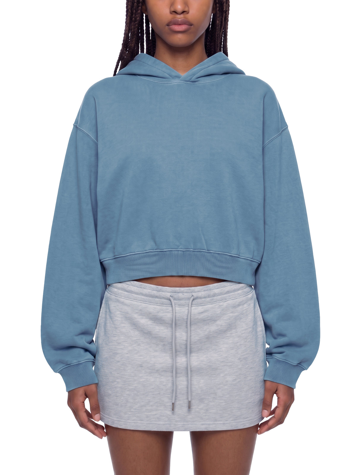 Gray Blue model women